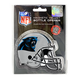NFL helmet bottle opener packaged image