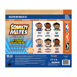 NBA squeezy mates collector set packaged rear image