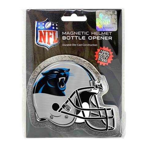 Carolina Panthers Helmet Bottle Opener