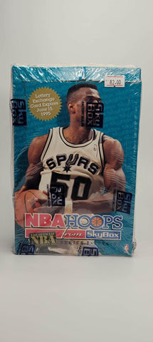 1994-95 Sky-Box NBA Hoops Series 1 Hobby Box Sealed Box, 36 Packs, 12 Cards Per Pack. - 1994-95 Sky-Box NBA Hoops Series 1 Hobby Box