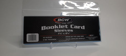 BCW Booklet Card Sleeves - BCW Booklet Card Sleeves