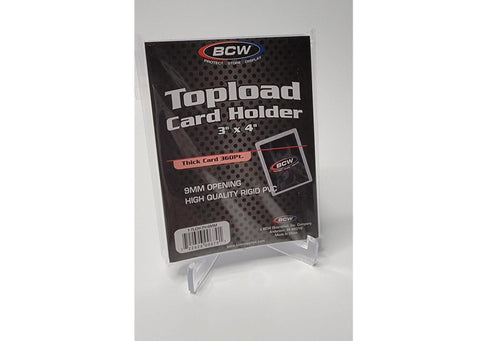 BCW Thick Card Toploaders - BCW Thick Card Toploaders