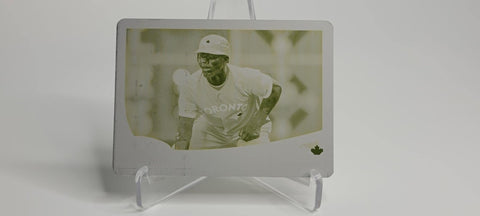2013 Topps Jose Reyes Yellow Printing Plate Used To Manufacture Card 1/1 One Of A Kind Card - 2013 Topps Jose Reyes Yellow Printing Plate Used To Manufacture Card 1/1 One Of A Kind Card