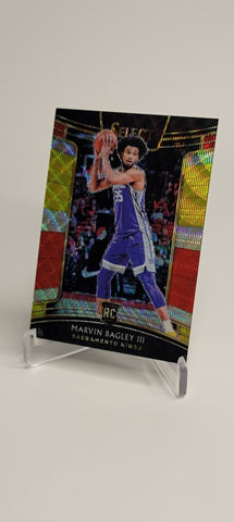 2018-19 Select Prizm Concourse Marvin Bagley RC 15 - 2018-19 Select Tri-Color Prizm Concourse Marvin Bagley RC 15